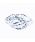 Buddhist Bracelet | Silver | Twist